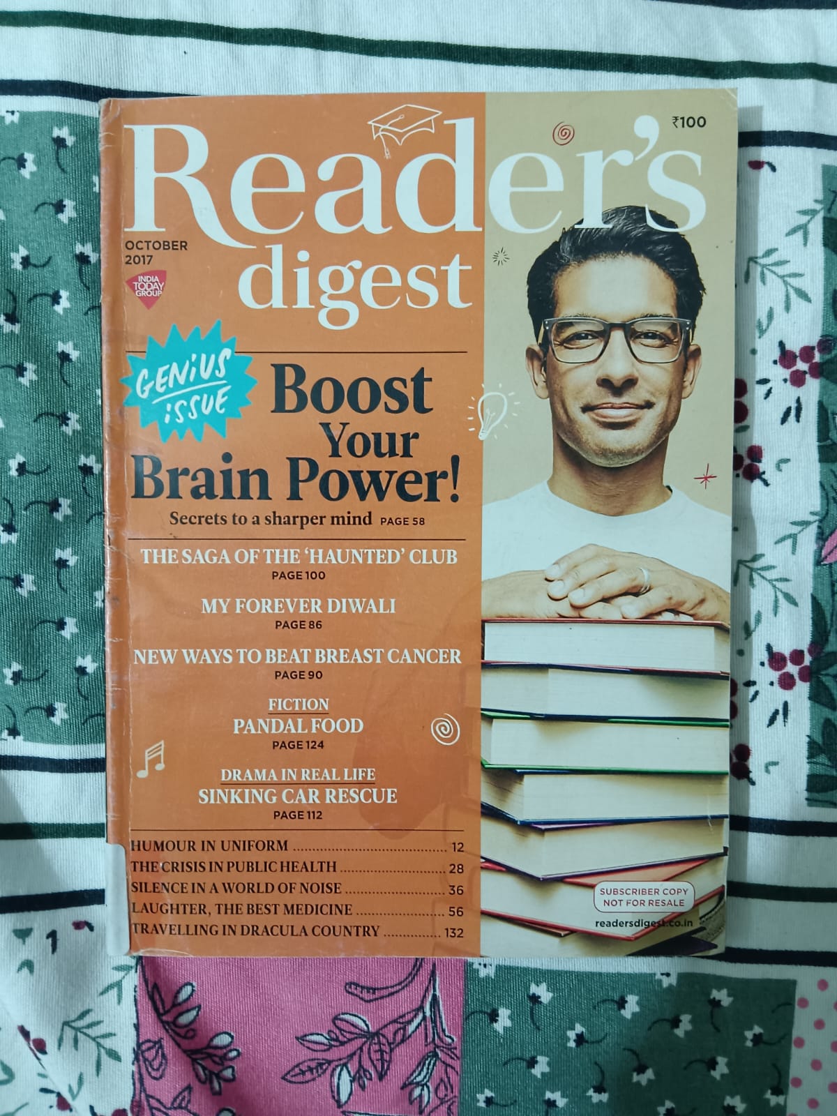 Reader's Digest Magazine - Boost Your Brain Power