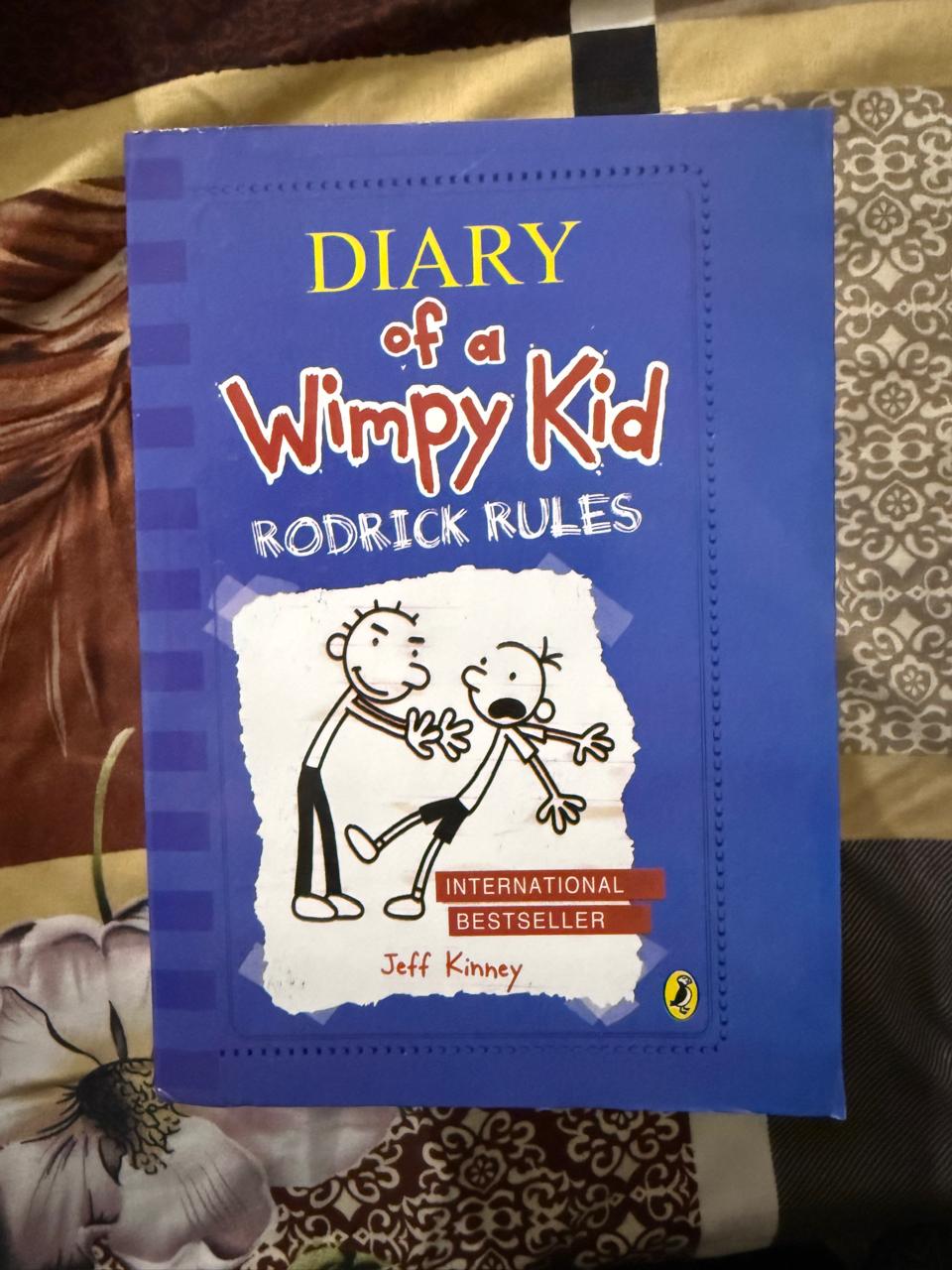 Diary of a Wimpy Kid - Roddick Rules - Blue