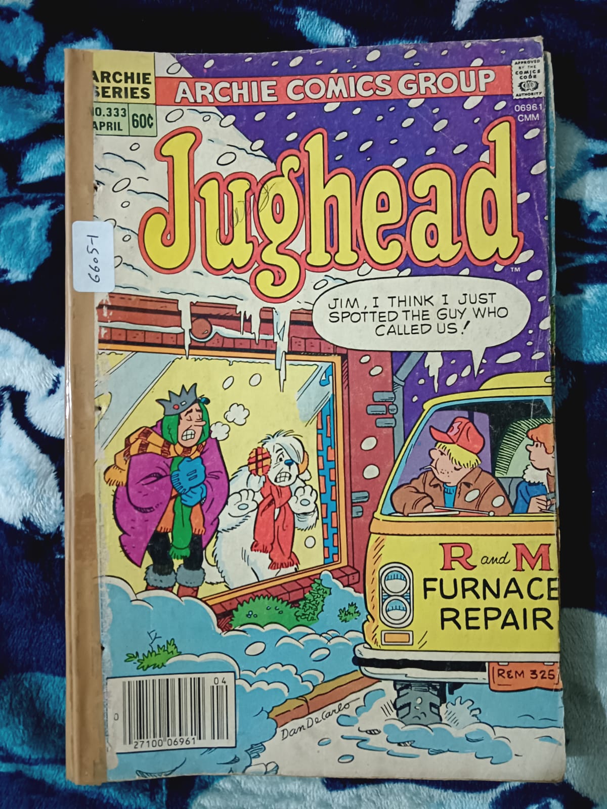 Archie Comics - Jughead - The Furnace Repair