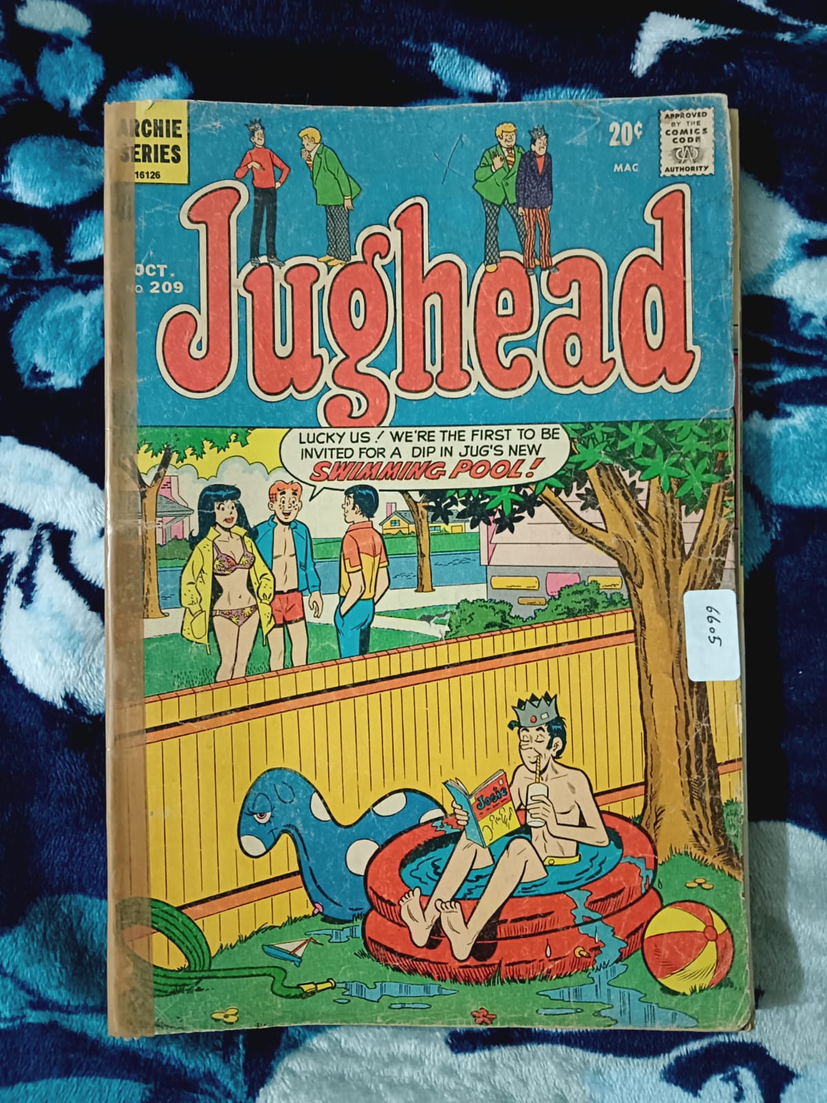 Archie Comics - Jughead's New Swimming Pool